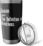 Custom For Jason - Funny Shirt With The Name Jason Stainless Steel Insulated Tumbler - Image 6