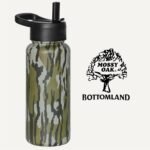 Wildkin Mossy Oak 32oz Kids Water Bottle – Leakproof, Vacuum-Insulated, Durable, Easy-Clean - Bottom Land - Image 4