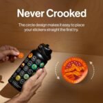 National Parks Water Bottle with Stickers Kit, Erikas Chesonis Collaboration, Adventure Flask with Straw, Waterproof Stickers for Water Bottle, Insulated Stainless Steel 32oz (Black) - Image 8