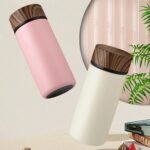 Transit Bottle 12 oz | Locking Drink Through Lid | Leak Resistant Water Bottle or Coffee Travel Mug | Lightweight Insulated Stainless Steel | BPA-Free Liangyuan (pink) - Image 6