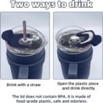30/40 oz Tumbler Replacement Lids,2pack Spill Proof Straw Lids for YETI,Old Style RTIC,Ozark Trail and More,for Travel Tumblers,Stainless Steel Tumblers,Straw and Sippy Friendly - Image 7