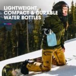 HydraPak Stow Collapsible Water Bottle – 350ml, 500ml, 1L – Ultralight, Leak-Proof, BPA-Free, Filter Compatible Travel & Hiking Flask - Image 3