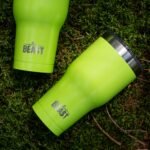 Beast 40 oz Tumbler Stainless Steel Vacuum Insulated Coffee Ice Cup Double Wall Travel Flask (Lemongrass Green) - Image 9