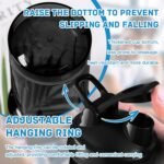 Custom Bottles for Men Women, Customized Protein Shaker Bottle with Name Logo Image, Personalized Shaker Cups for Protein Shakes and Pre Workout, 18 oz, PureBlack - Image 6