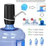 Myvision 2 Pack Electric Portable 5 Gallon Water Dispenser, Universal Micro USB Charging Water Bottle Pump, 3-5 Gallon Jug Water Dispenser with Silicone Cap (2pcs Mode 9) - Image 5