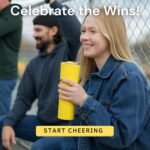 The LoudCup Reusable Water Bottle – 2-in-1 Travel Tumbler & Noisemaker – BPA-Free, Blow Horn & Cup with Slide Lid – Perfect for Sports Events, Game Day, Tailgating & Parties - Image 7