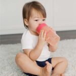 Dr. Brown's Milestones Straw to 360 Convertible Toddler Training Cup Set with Interchangeable Silicone Straw and 360 Degree Cup Lids, Pink Coral, 10 oz/300 mL, BPA-Free, 9m+, 2-Pack - Image 9