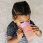Dr. Brown's Milestones Straw to 360 Convertible Toddler Training Cup Set with Interchangeable Silicone Straw and 360 Degree Cup Lids, Pink Coral, 10 oz/300 mL, BPA-Free, 9m+, 2-Pack - Image 11