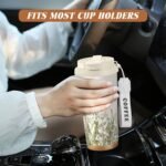 Wildflowers Insulated Coffee Tumbler with Lid Floral Stainless Steel Travel Coffee Mug Spring Summer Vacuum Insulated Reusable Cup Water Bottle - Image 7