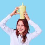 BrüMate Era 20 oz Tumbler with Handle and Straw | 100% Leakproof Insulated Tumbler with Lid and Straw | Made of Stainless Steel | Cup Holder Friendly Base | 20oz (Blue Agave) - Image 6