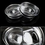 20 oz Skinny Tumbler Replacement Lids Spill Proof Splash Resistant Lids Covers for 2.76in Cup Mouth Compatible with YETI Rambler and More Tumbler Cups (20 oz, 2 Pack) - Image 6
