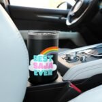 Saja - Best Saja Ever - Rainbow Cute Girl Saja Stainless Steel Insulated Tumbler - Image 7