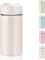 Mini 7 oz Stainless Steel Insulated Vacuum Water Bottle, Cute Small Thermoses, Flask, Leak Proof,Keeps Drink Cold and Hot - Blue - Image 10