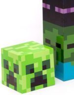 Minecraft Water Bottle GREEN OR RED Kids Mobs Torch Sports Travel Mug Flask 650ML - Image 6