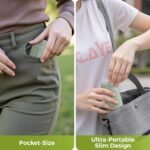 【Upgraded】Exllena Small Insulated Water Bottle 8 oz/250ml– Mini Insulated Water Bottle for Hot & Cold Drinks, Perfect Small Water Bottle for Travel, Purse...(Sage Green) - Image 5