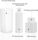 Beaupretty 30Ml Frosted Travel Vacuum Bottles Refillable Cosmetic Containers for Lotion Serum Eye Cream - Leak-Proof Portable Skincare Sub Bottles for Travel and Everyday Use - Image 4