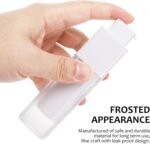 Beaupretty 30Ml Frosted Travel Vacuum Bottles Refillable Cosmetic Containers for Lotion Serum Eye Cream - Leak-Proof Portable Skincare Sub Bottles for Travel and Everyday Use - Image 5