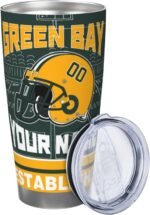 Custom Green Bay Tumbler Gifts for Men Women Fans Personalized Name Number Cup Coffee Mug Travel Tumbler - Image 3