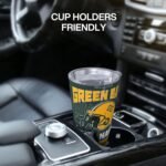 Custom Green Bay Tumbler Gifts for Men Women Fans Personalized Name Number Cup Coffee Mug Travel Tumbler - Image 9