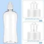 Sieral 20 Pack Push Pull Replacement Caps 28 mm Sport Water Bottle Cap Plastic Twisted Bottle Lids Sport Bottles Screw Top for Water or Soda Bottles - Image 6