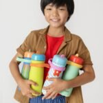 S'well Stainless Steel Kids Traveler with Flip Straw Lid, 16oz, Spring Green, Triple Layered Vacuum Insulated Containers Keeps Drinks Cold for 24 Hours, BPA Free, Easy Carrying On the Go - Image 6