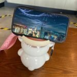 32oz Bear Straw Water Bottle Large 1L BPA Free Water Bottles with Removable Straw & Built in Carrying Loop, Adjustable & Removable Shoulder Strap, Leakproof Jug Non-Toxic Drinking Cups - Image 4