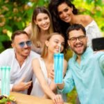 Tumblers with Lid and Straw, 17oz Reusable Plastic Cups for Iced Coffee, Travel Mugs, Double Wall Party Cups, Durable Acrylic Design, 6 Pack (6, Transparent) - Image 7