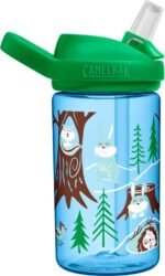 CamelBak Eddy+ 14 oz Kids Water Bottle with Tritan Renew – Straw Top, Leak-Proof When Closed, Hibernating for Winter - Image 4