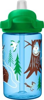 CamelBak Eddy+ 14 oz Kids Water Bottle with Tritan Renew – Straw Top, Leak-Proof When Closed, Hibernating for Winter - Image 5