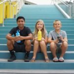 Takeya Actives Kids Water Bottle 14 oz Stainless Steel Double Wall Insulation BPA-Free Leakproof Straw Lid Easy Carry Handle Reusable Ideal for Boys and Girls, School, Sports - Seafoam - Image 6