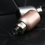 Mini Vacuum Insulated Water Bottle,Mini Water Bottles,9 oz Vacuum Bottle with Leakproof Stainless Water for Coffee Hot and Cold Drink,Portable Sport (Silver) - Image 5