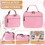 PIQUEBAR Bento Lunch Box for Kids with Thermo Ice Pack Lunch Food Container Insulated Bag, 18oz Plastic Sport Water Bottle for Kid Girls Boys - Image 7