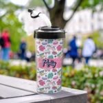 Thermo-Temp 20 oz. Create Your Own Travel Tumbler with Bendy Straw in Black - Image 4