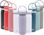 BUILT Cascade Double Wall Vacuum Insulated Stainless Steel Wide Mouth Water Bottle with Comfort Grip and Carry Handle Lid, 20 ounces - Image 8