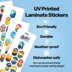 LET'S WANDER 50 States Water Bottle with Waterproof Stickers - 32oz Leakproof Insulated Stainless Steel with Straw - States of the USA Gift Bottle (Black) - Image 6