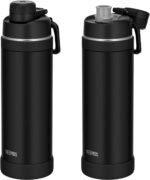 FJU-1000 BK Thermos Water Bottle, Vacuum Insulated Sports Bottle, 0.3 gal (1 L) Black, Convenient Carrying Loop, Direct Drinking, Easy to Clean with Removable Mouth for Cold Retention - Image 3
