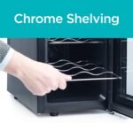 BLACK+DECKER BD60026 Wine Cellar with LED Display (8-Bottle Capacity) - Image 5