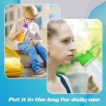 Olgaa 30 Pcs Water Bottles Bulk 17 oz Reusable Leak Portable Plastic Sports Drink Water Bottles with Handle Strap for Cycling Camping Hiking Gym Yoga (Colorful) - Image 5