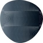 Ottle Reef Roamer Stainless Steel Water Bottle - 34 oz Insulated Flask with Leak Proof Lid, BPA free & Carry Handle - Hot & Cold Gym Water Bottle for Travel, Camping & Sports - Halftone Flow - Image 3