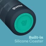 Ottle Reef Roamer Stainless Steel Water Bottle - 34 oz Insulated Flask with Leak Proof Lid, BPA free & Carry Handle - Hot & Cold Gym Water Bottle for Travel, Camping & Sports - Halftone Flow - Image 4