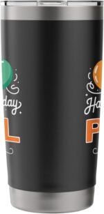 Happy Birthday Phil Stainless Steel Insulated Tumbler - Image 5