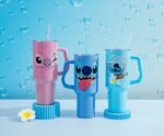 Disney Lilo & Stitch Elvis Stitch Stainless Steel Travel Tumbler With Handle, Leak-Resistant Lid, and Reusable Straw | Holds 40 Ounces - Image 5