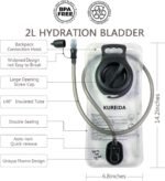 Hydration Bladder 2L-3L,Leak Proof Water Reservoir,BPA Free,Wide Opening, Military Water Bladder Combined with Hydration Backpacks for Biking Hiking Running Camping Climbing. - Image 3