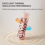 Rhinolife Mini insulated Small LeakProofWater Bottle 5 oz Lunchbox Pocket Slim Flask Vacuum Portable Skinny Reusable Stainless Steel Hydroflask Thermos - Image 5