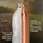THE ART BOX Pure Copper Water Bottle 34 oz (1000 ml) – Lab Tested, Leak-Proof Ayurvedic Copper Bottle for Drinking Water, BPA-Free, Eco-Friendly, Handcrafted for Daily Hydration & Wellness - Image 6
