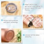 Sieral Team Gifts for Employees Thank You Tumbler Bulk Employee Christmas Appreciation Gifts for Coworkers Office Staff 12 oz Stainless Steel Tumbler with Lid and Straw(Novel Style,24 Pcs) - Image 5