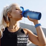 Motivational Water Bottle with Time Marker,Half Gallon Water bottle with Straw 64 oz/2.2L Gym Water Bottle, Achieve All-Day Hydration SpillProof, BPA FREE - Image 3