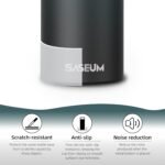 SASEUM Kids Sport Water Bottle 18oz Stainless Steel Double Wall Vacuum Thermal Mug with Leak Proof Spout Lids, Wide Mouth Metal Insulated Water Jug for Gym and Travel,Dark-Blue - Image 8