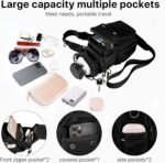 Water Bottle Holder with Strap 32 40oz Crossbody Insulated Water Bottle Carrier Sling Bag with Adjustable Wide Strap and Phone Purse 5 Pockets for Walking Hiking Gym Travel - Image 5