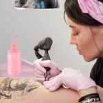 Lallisa 30 Pcs 250 ml Pink Tattoo Wash Bottle Narrow Mouth Squeeze Succulent Watering Bottles Water Squirt Lash Wash Rinse for Medical Lab Cleaning Washing - Image 7